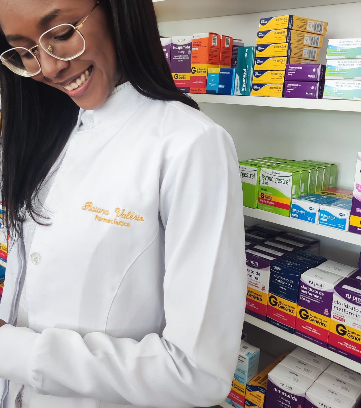 Farmacêutica Rossana Valéria